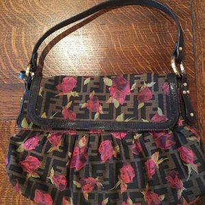 MAKE AN OFFER Rare Fendi flower monogram